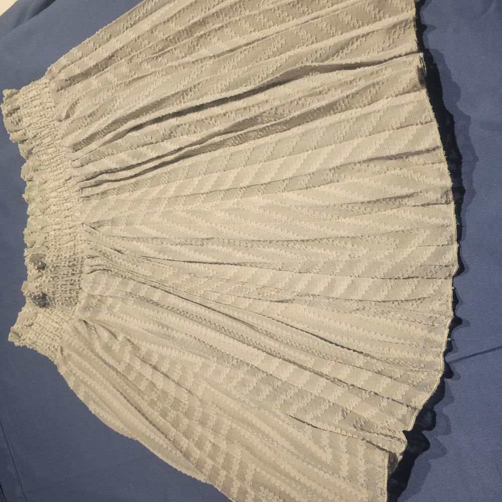 Elegant Gray Women's Skirt